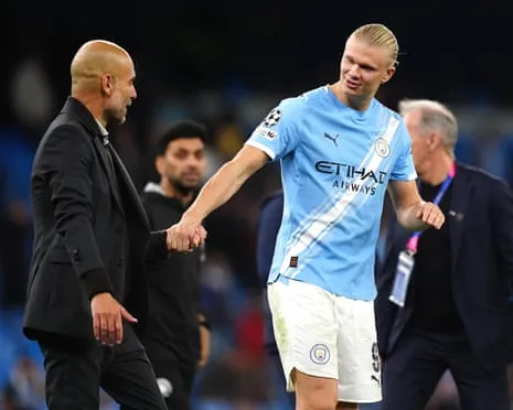Haaland Becomes Part of Exclusive Champions League 50-Goal Group, Praised by Guardiola as CR7 and Lionel Messi's Peer