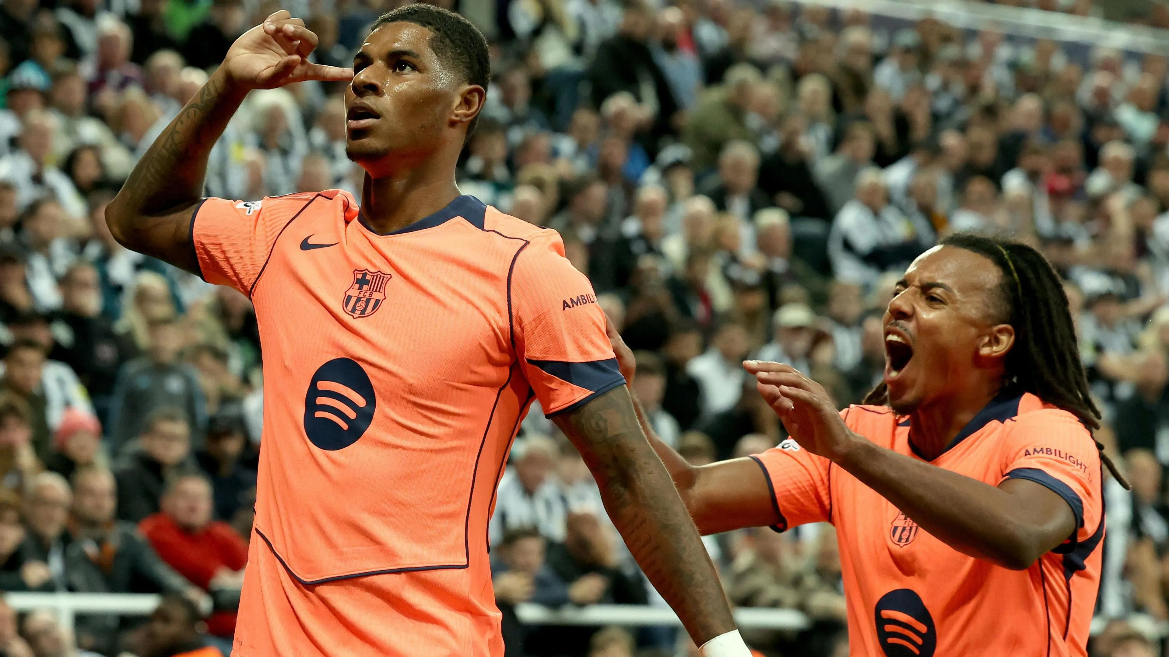Could Marcus Rashford embarking on a comeback with the Catalan giants after sinking Newcastle?